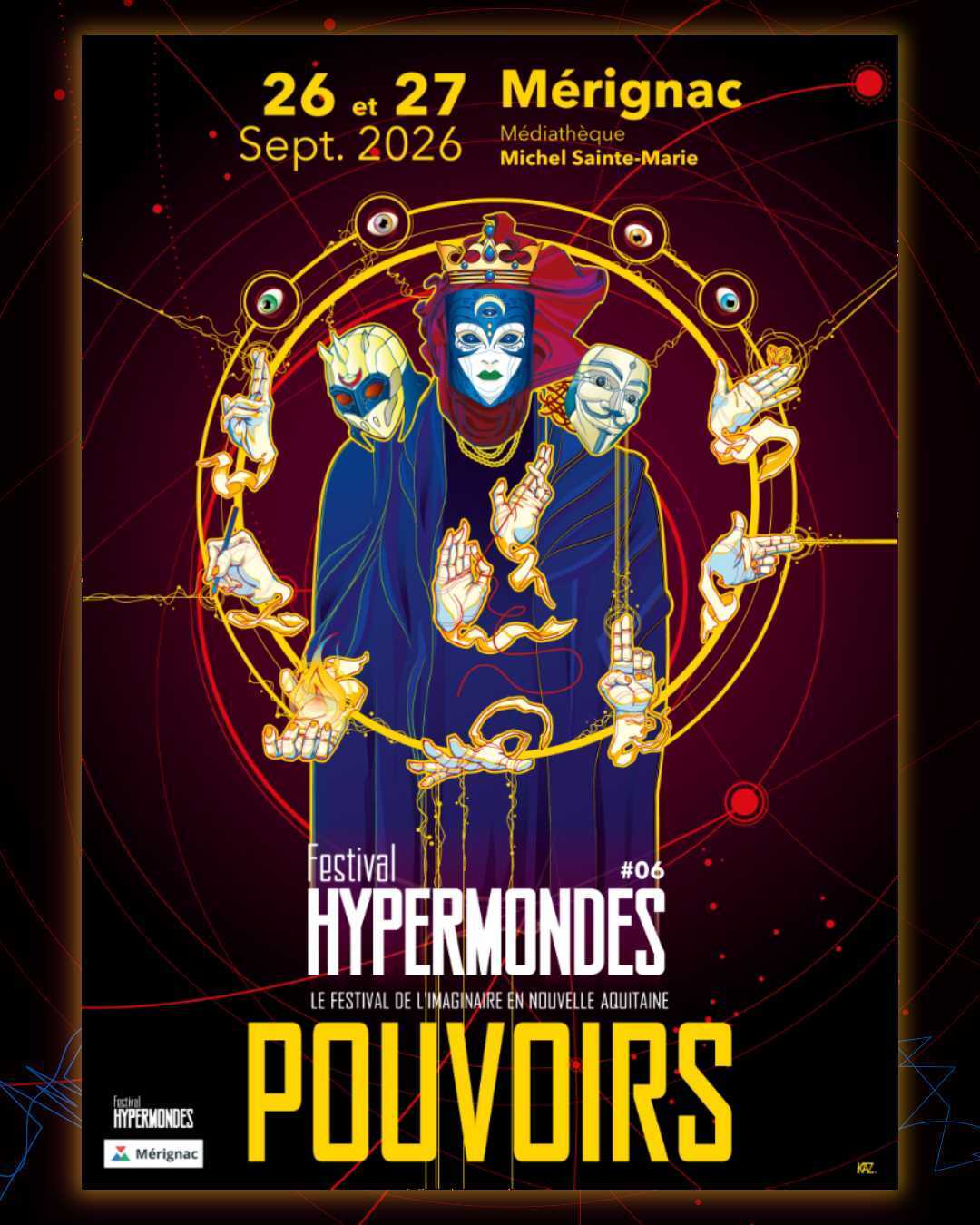 Michael Moorcock et Christelle Dabos seront le parrain et la marraine du festival Hypermondes !